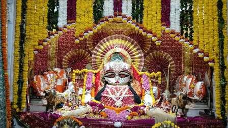प्रथम नवरात्रि (11/10/26) दर्शन माँ चामुंडा देवी , चावड गेट हाथरस